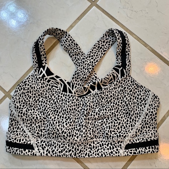 lululemon athletica Other - Lululemon Rack Pack Sports Bra Mosaic Poppy